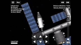 my first orbital docking