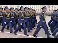Пешие парадные расчёты на параде в честь Дня Победы в Улан-Удэ
