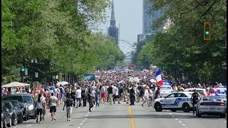 France Victorieuse Coupe Du Monde 2018 / Célébration à Montréal / Celebration in Montreal