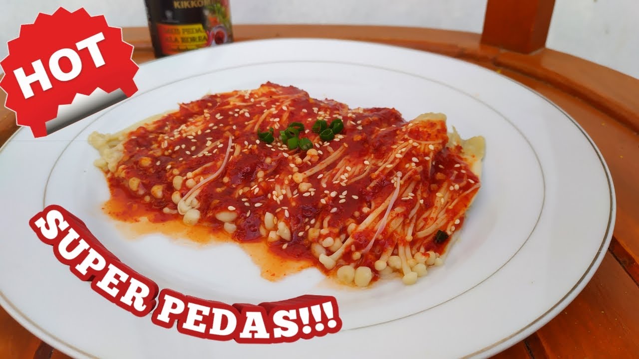 RESEP JAMUR ENOKI PEDAS ALA KOREA YouTube RESEP JAMUR ENOKI PEDAS ALA KOREA YouTube