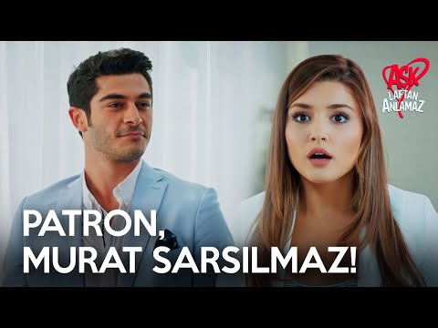 Hayat, Murat'ın patron olduğunu öğreniyor!😮 | Aşk Laftan Anlamaz 1.Bölüm