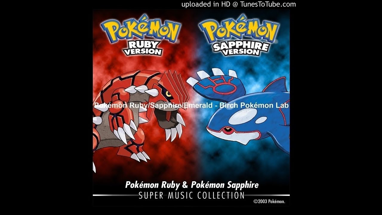 Pokémon Ruby/Sapphire/Emerald - Birch Pokémon Lab