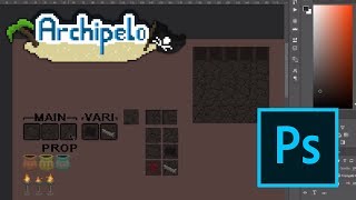 Creating Pixel Tiles with Photoshop