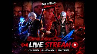 Devil May Cry 4 Live Stream 😈 Stylish Kills + SSS Rank Chasing