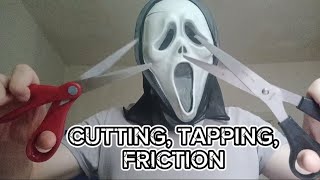 Lofi ASMR: the sounds of scissors (cutting, tapping, friction)