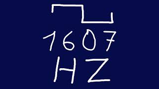 1607 hz square