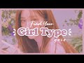 Find Your Girl Type (quiz) ☁️🍭