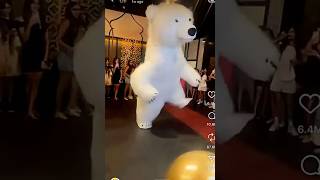 Dancing bear steals the show! #fypシ #fypシ゚viral #viral #viralvideo #funny #dance #dancevideo #funny