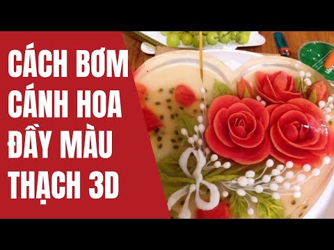 Video Cách bơm cánh hoa đầy màu và tỉa bông hoa cơ bản đẹp -... - youtube