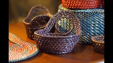 Herb weaving simulation (coil by coil).