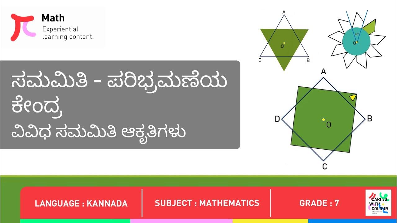 Symmetry Centre of Rotation KANNADA YouTube