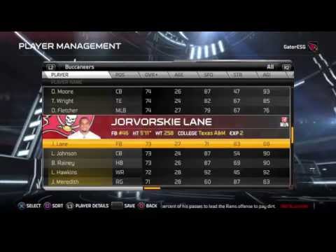 Madden 15 Team Overall Ratings, Free Agents and Players Ratings