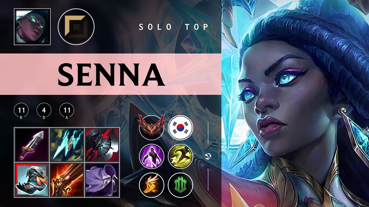 Senna Top vs Zaahen - KR Grandmaster Patch 25.24