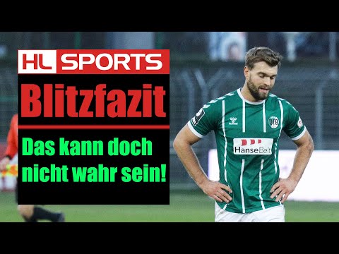 Blitzfazit: FSV Zwickau - VfB Lübeck: Das kann doch nicht wahr sein!
