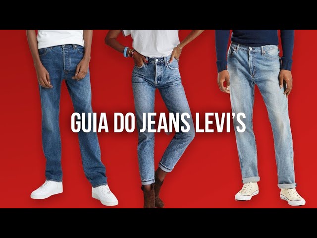 GUIA DO Jeans LEVI'S - HYPNOTIQUE - FABÍOLA KASSIN 