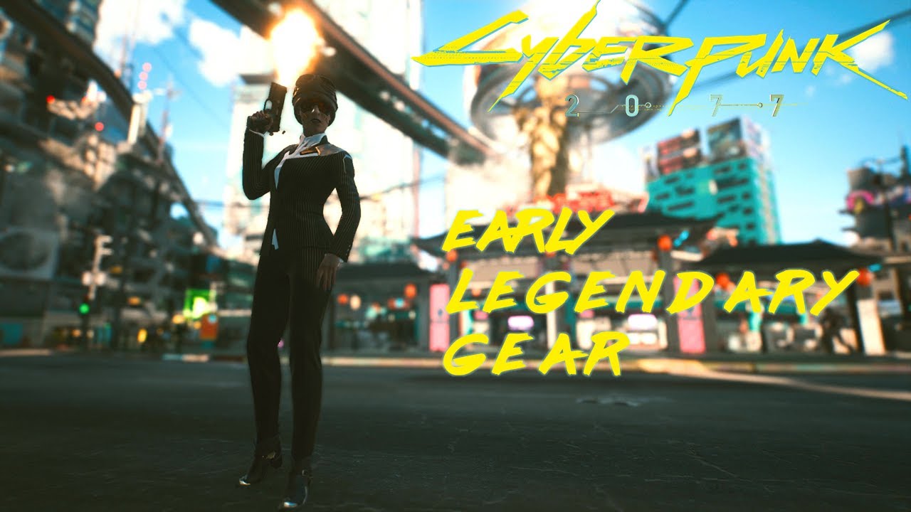 Cyberpunk 2077: Early Legendary gear! All legendary clothing in Watson