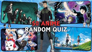 Are You a Anime Fan? Take This Ultimate 55-Question Anime Quiz! | Anime Quiz Challenge