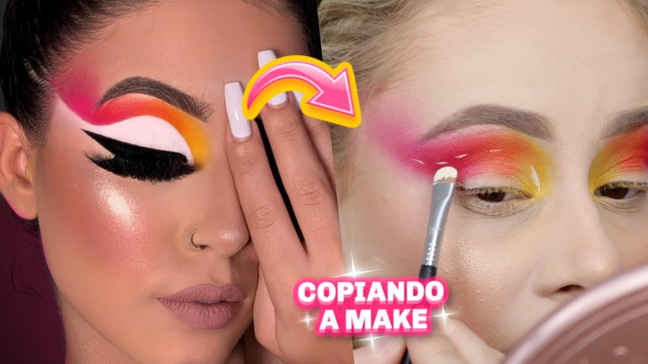 COPIANDO A MAKE CUT CREASE ABERTO