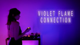 Connecting with the Violet Flame of Transmutation | Reiki ASMR | Spiritual Alchemy