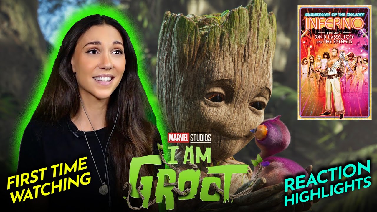Coby Reacts to GUARDIANS OF THE GALAXY INFERNO & I AM GROOT SEASONS 1 & 2
