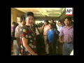 USA/PHILIPPINES: IMELDA MARCOS ARRIVES IN LOS ANGELES