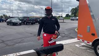 Stihl Woodcutter Chaps Demonstration