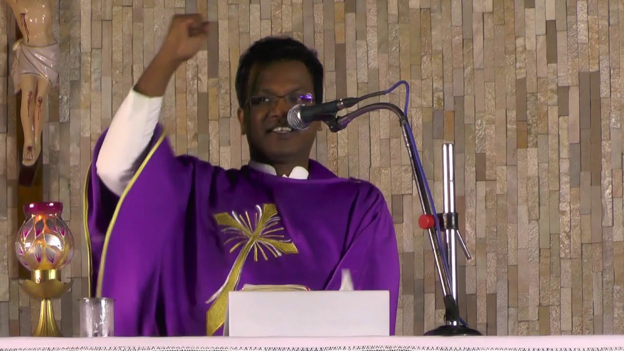 Fr  Arulmani நம்முடைய பாவத்திற்காக இயேசு மரித்தார் | FR. ARULMANI MESSAGE | MARCH 2020