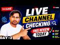 🔥 LIVE Channel Checking 😱 | Free Review + Growth Tips 🚀
