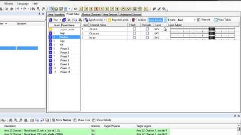 EnvisionProject/System Builder - Preset Tab