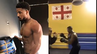 Michael B Jordan Workout Compilation