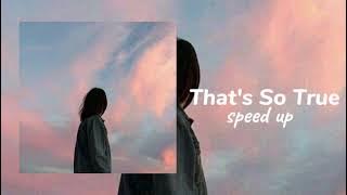 Download lagu That's So True - Gracie Abrams (speed up ) tiktok version