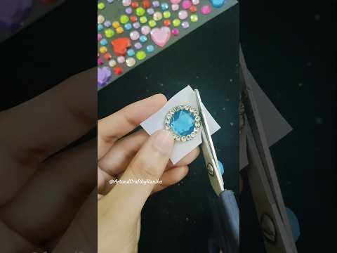 DIY Crystal Hairclip