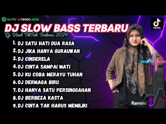 DJ SATU HATI DUA RASA DJ SLOW BASS TERBARU VIRAL TIK TOK 2024 class=