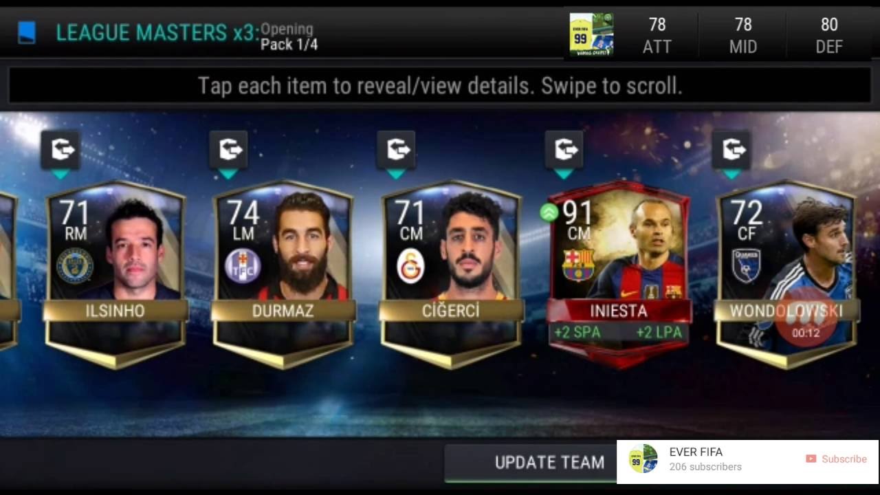 WE PULL 92.OVR MESSI IN A PACK | FIFA MOBILE LEAGUE MASTER BUNDLE OPENING