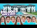 LAST TO GET CAUGHT WINS $10,000! Hide & Seek Challenge **HYPE HOUSE**|Sawyer Sharbino Piper Rockelle