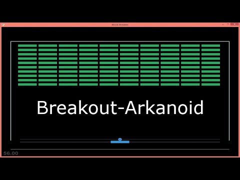 Breakout game in Python, Pyglet and Pymunk - 09 - finishing