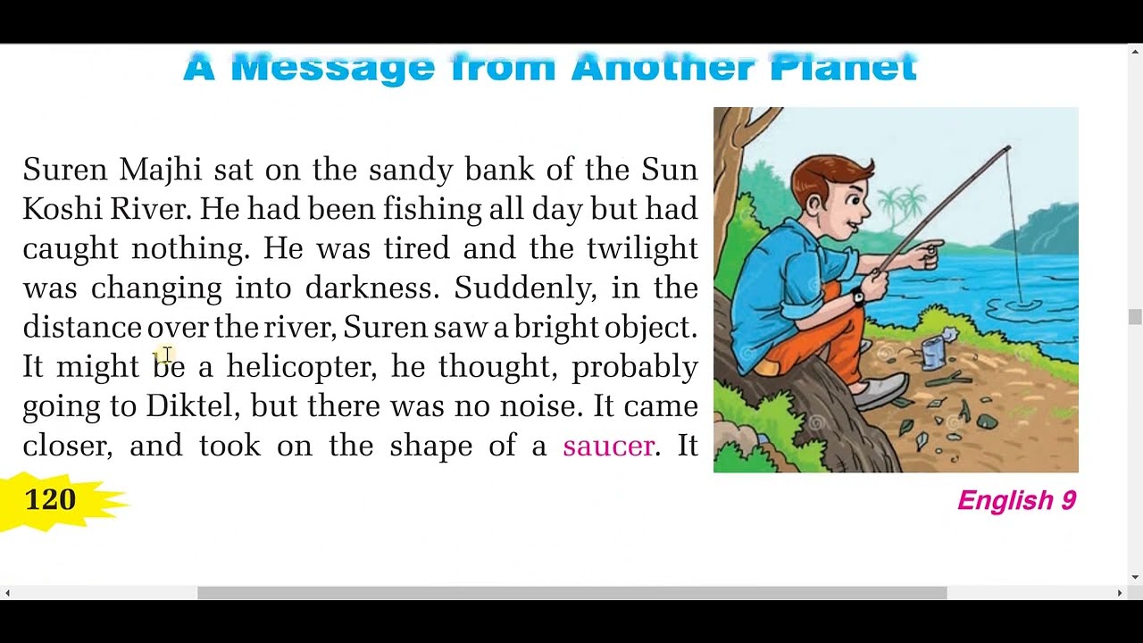 Английский язык, 9 класс, модуль 10/Послание с другой планеты/упражнение/руководство по английско...