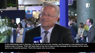Eurosatory news 2026 - Day 2 - Interview of Andreas SCHWER, MD and CEO, EOS