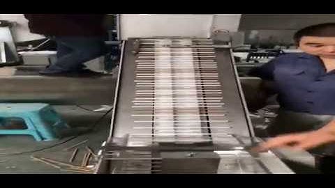 Disposable paper plastic straw counting packaging machine