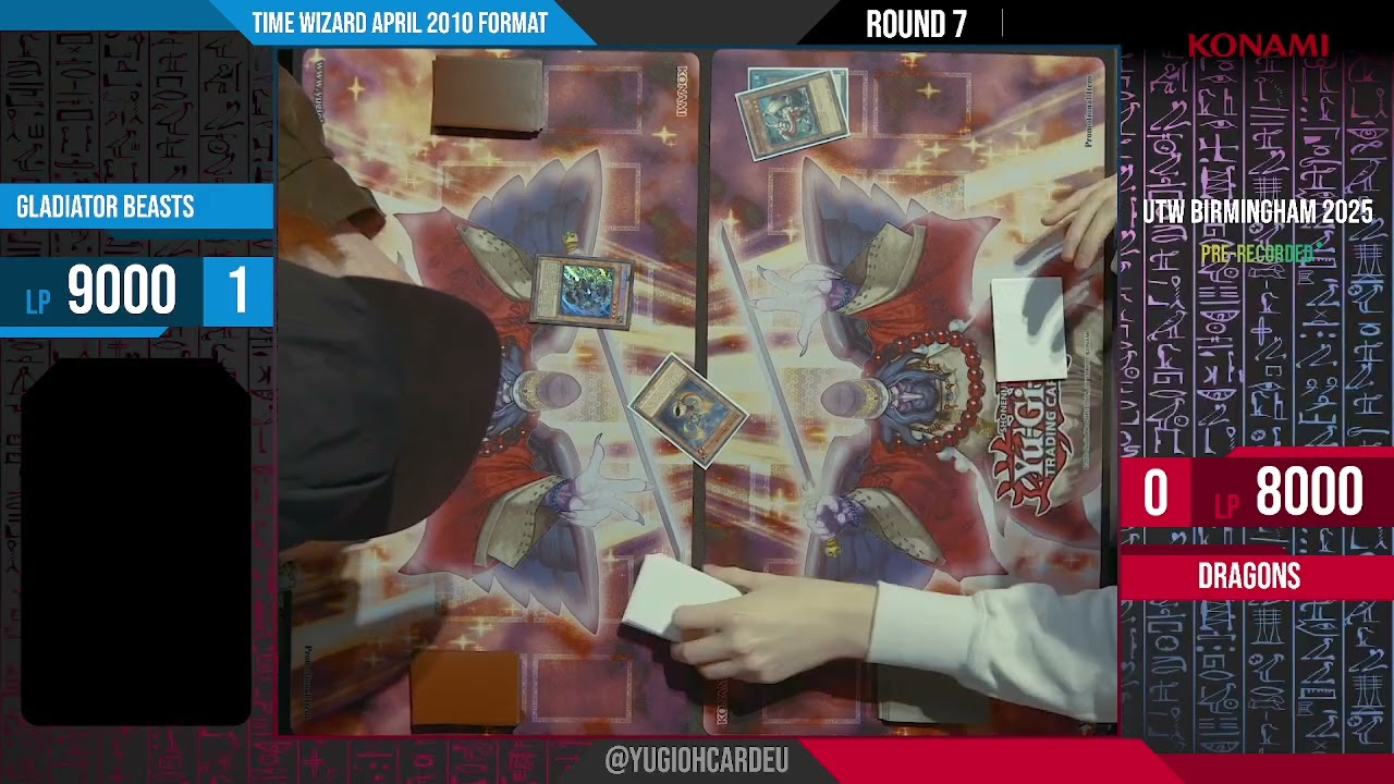 Round 7 - Gladiator Beasts vs Dragons - Ultimate Time Wizard 2010 YCS Birmingham 2025
