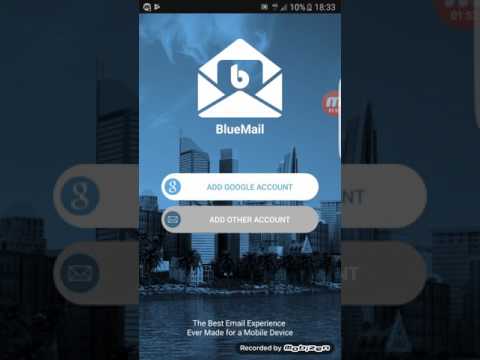 How to activate Hop Business Solutions emails on bluemail app