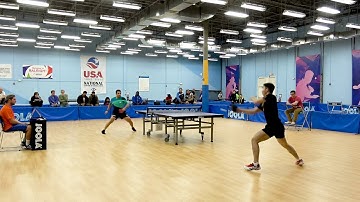 2019 JOOLA Southeastern Open - QF - Cheng Wang vs Rachid El Boubou (highlights)