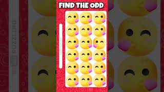 Find the odd emoji out #howgoodareyoureyes #emojichallenge #puzzlegame screenshot 5