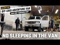 SLEEPING When You LOSE YOUR VAN For 2 DAYS. Back In The Shop To Start RE-BUILDING THIS VAN.