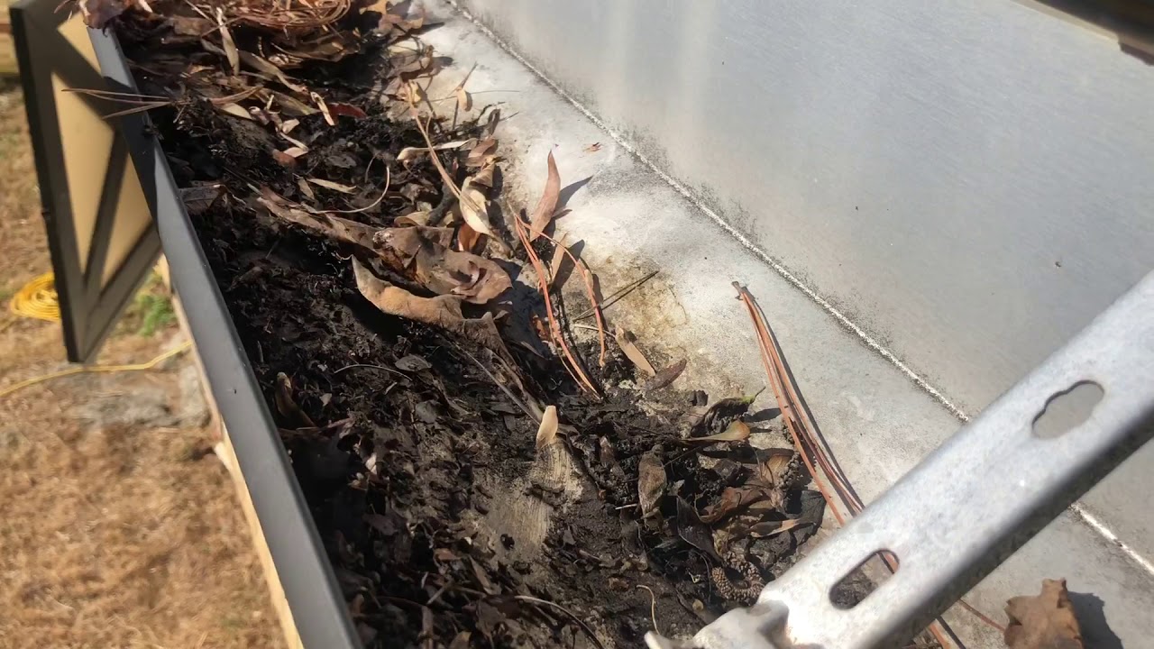 DIY gutter repairs YouTube