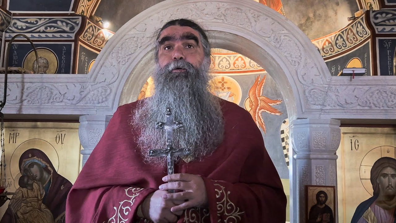 2026 01 18 Крстовдан - О. Рафаило у скиту св. арх. Михаила у Бјелићима