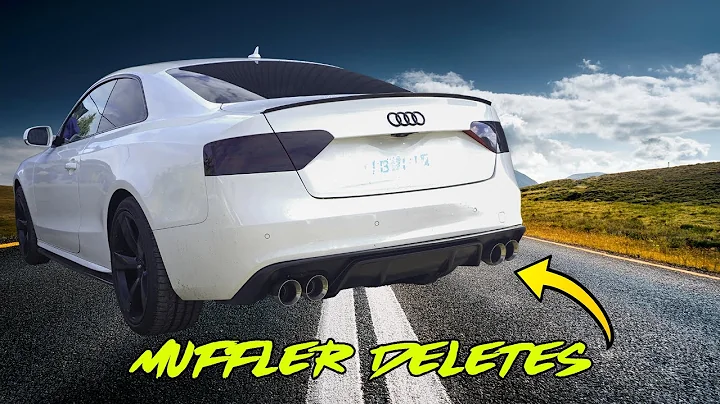 The Audi A5 Exhaust Upgrade You NEED! 3.0tdi Backbox Deletes = GTR!