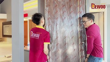 Quy trình lắp đặt cửa Composite tiêu chuẩn DEWOO Door
