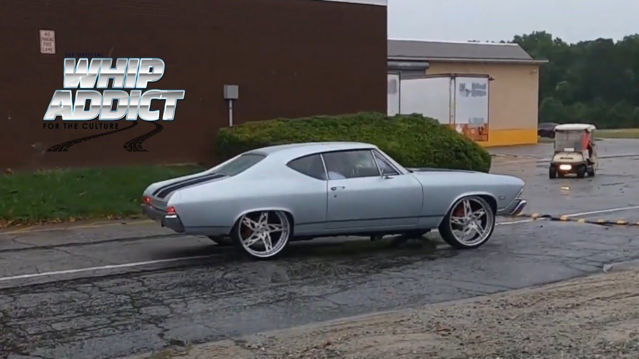 WhipAddict: 68' Chevy Chevelle On 24s, LS Motor, Custom Interior - YouTube