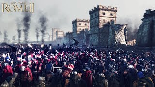 Английские Тяжеловооруженные Рыцари Штурмуют Крепость Королевства Франции